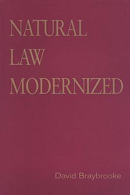 Cover of Natural Law Modernized