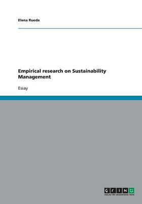 Cover of Empirical research on Sustainability Management