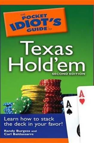 Cover of The Pocket Idiot's Guide to Texas Hold'em, 2nd Edition