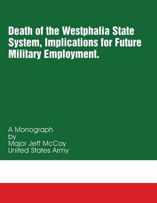 Book cover for Death of the Westphalia State System