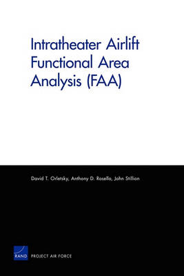 Book cover for Intratheater Airlift Functional Area Analysis (Faa)