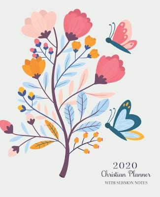 Book cover for 2020 Christian Planner with Sermon notes