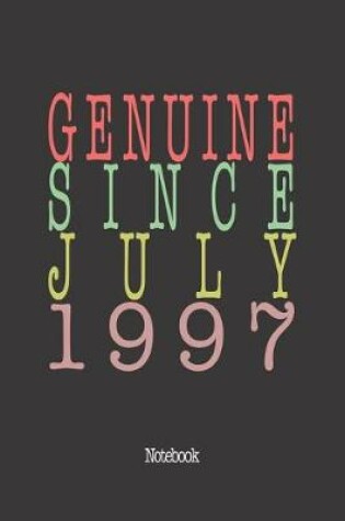 Cover of Genuine Since July 1997