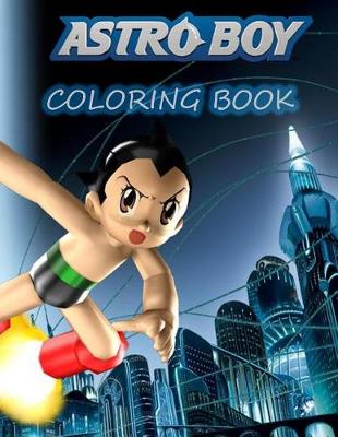 Book cover for Astro Boy Coloring Book