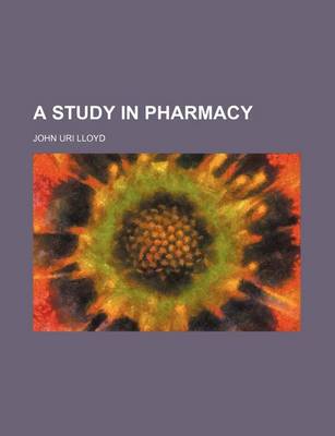 Book cover for A Study in Pharmacy