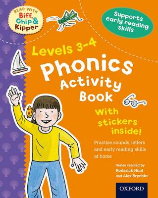 Book cover for Levels 3-4: Phonics Activity Book