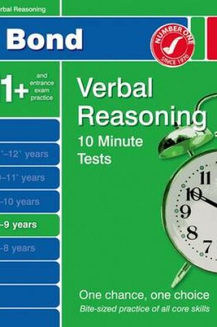 Cover of Bond 10 Minute Tests Non-Verbal Reasoning 8-9 Years