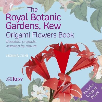 Book cover for The Royal Botanic Gardens, Kew Origami Flowers Book