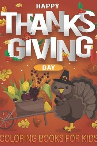 Cover of Thanksgiving Coloring Books for Kids