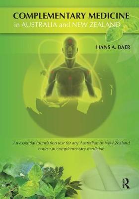 Book cover for Complementary Medicine in Australia and New Zealand