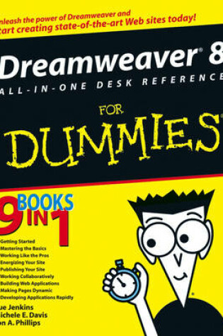 Cover of Dreamweaver 8 All-in-one Desk Reference For Dummies