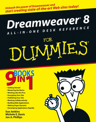 Cover of Dreamweaver 8 All-in-one Desk Reference For Dummies