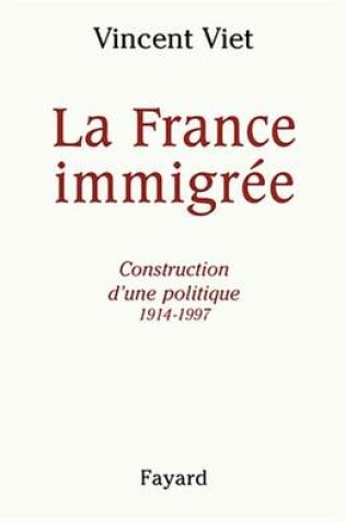 Cover of La France Immigree