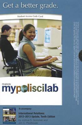 Book cover for MyLab Political Science without Pearson eText -- Standalone Access Card -- for International Relations