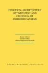 Book cover for Function/Architecture Optimization and Co-Design of Embedded Systems