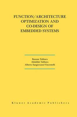 Cover of Function/Architecture Optimization and Co-Design of Embedded Systems