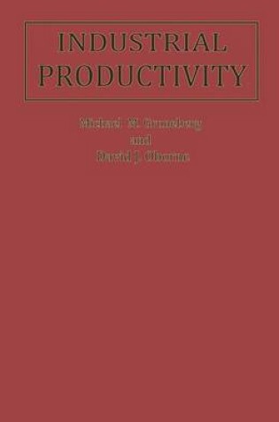 Cover of Industrial Productivity