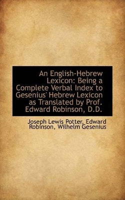 Book cover for An English-Hebrew Lexicon