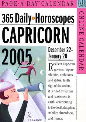 Book cover for Capricorn 2005