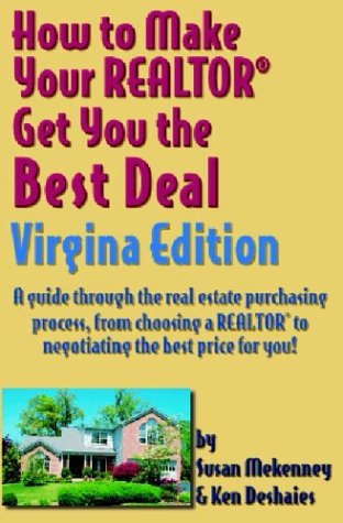 Book cover for How to Make Your Realtor Get You the Best Deal Virginia Edition