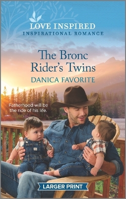 Book cover for The Bronc Rider's Twins