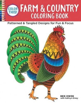 Cover of Color This! Farm & Country Coloring Book