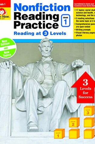 Cover of Nonfiction Reading Practice, Grade 1