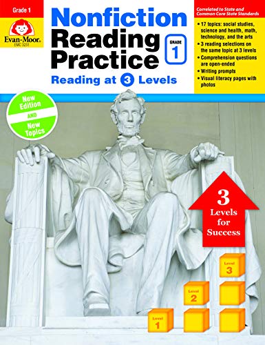 Cover of Nonfiction Reading Practice, Grade 1