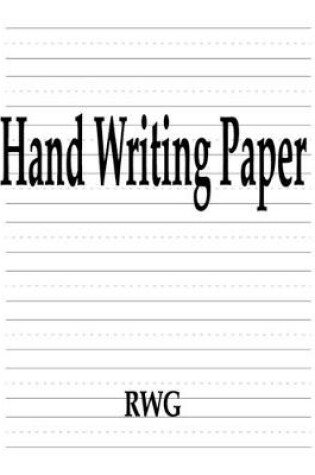 Cover of Hand Writing Paper