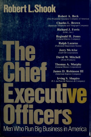 Book cover for The Chief Executive Officers