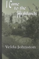 Book cover for I Came to the Highlands