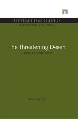 Book cover for The Threatening Desert