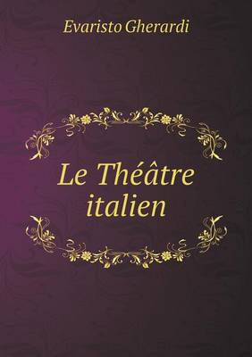 Book cover for Le Théâtre italien