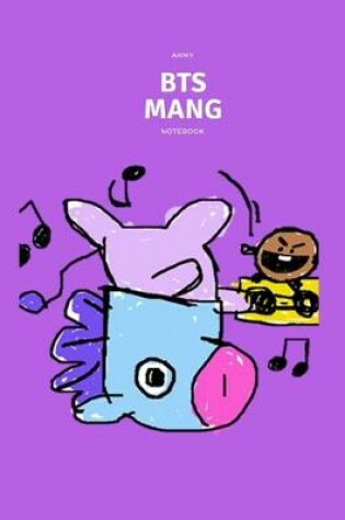 Cover of Kpop BTS BT21 MANG Mystery NoteBook For Boys And Girls