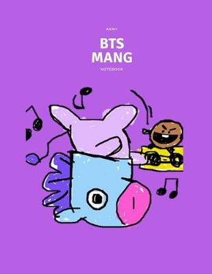 Book cover for Kpop BTS BT21 MANG Mystery NoteBook For Boys And Girls