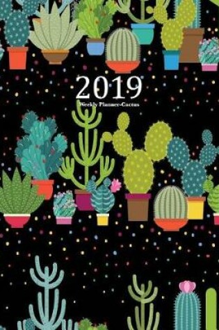 Cover of 2019 Weekly Planner-Cactus