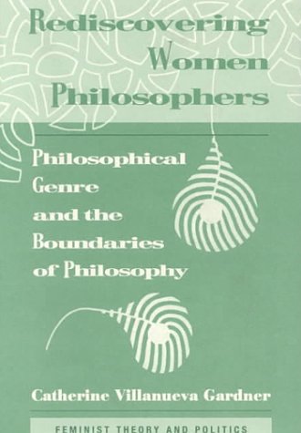 Book cover for Rediscovering Women Philosophers