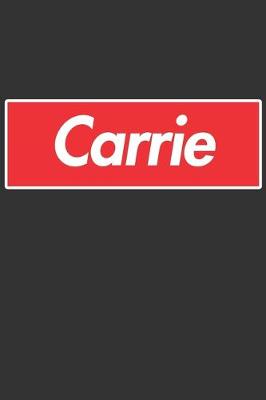 Book cover for Carrie