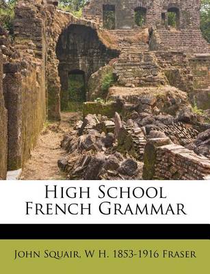 Book cover for High School French Grammar