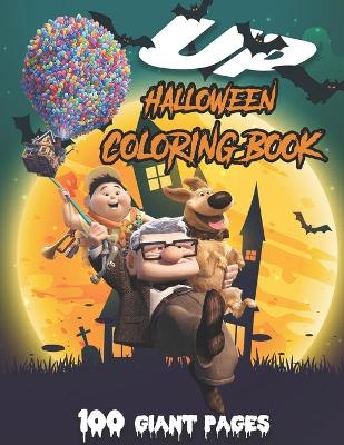 Book cover for Up Halloween Coloring Book