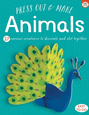 Book cover for Press Out & Make Animals