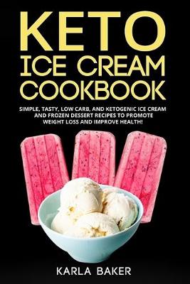 Book cover for Keto Ice Cream Cookbook