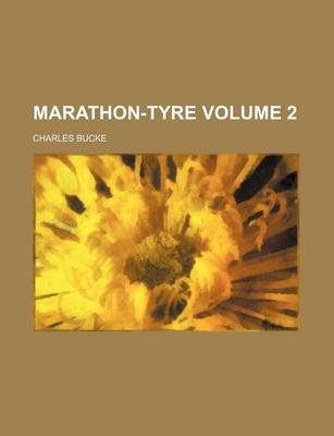 Book cover for Marathon-Tyre Volume 2