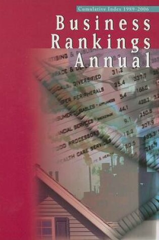 Cover of Business Rankings Annual Cumulatiive Index