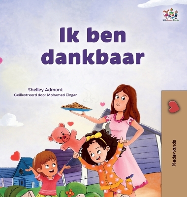 Cover of I am Thankful (Dutch Book for Children)