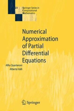 Cover of Numerical Approximation of Partial Differential Equations