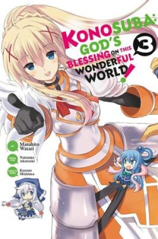 Cover of Konosuba: God's Blessing on This Wonderful World!, Vol. 3 (manga)