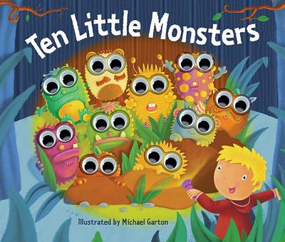 Book cover for Ten Little Monsters