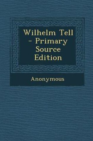 Cover of Wilhelm Tell