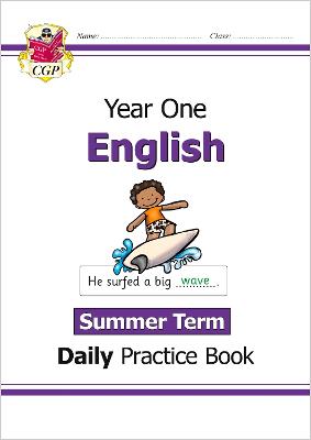 Book cover for KS1 English Year 1 Daily Practice Book: Summer Term
